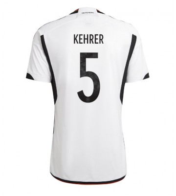Maillot de foot Allemagne Thilo Kehrer #5 Domicile Monde 2022 Manches Courte